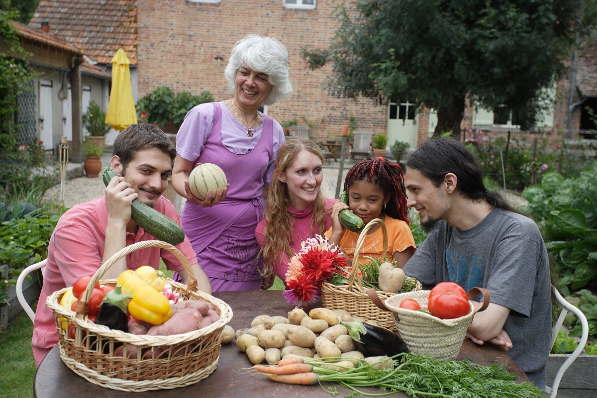 Choix en famille des légumes àç cultiver